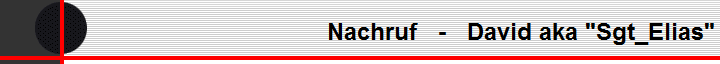 Nachruf   -   David aka 